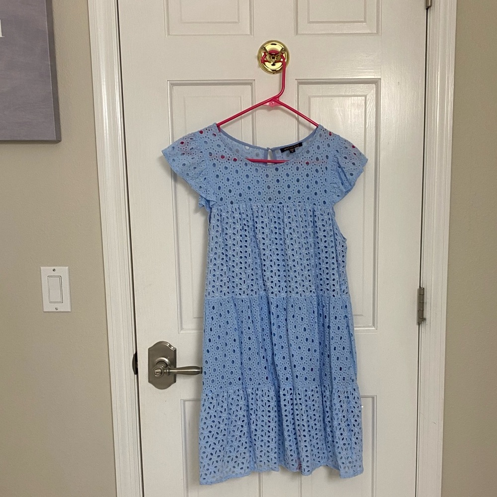 Blue dress
